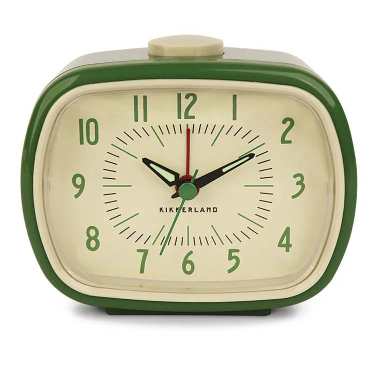 Retro Green Desktop Alarm Clock 1