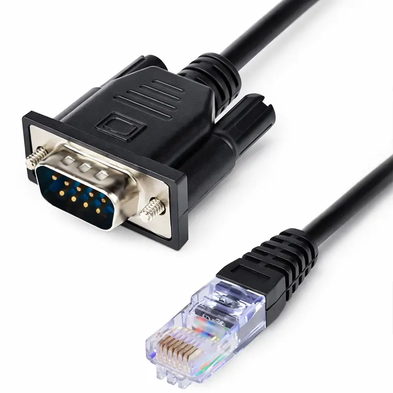 Rs232 Serial To Rj45 Lan Console Cable (Refurbished Original) 1