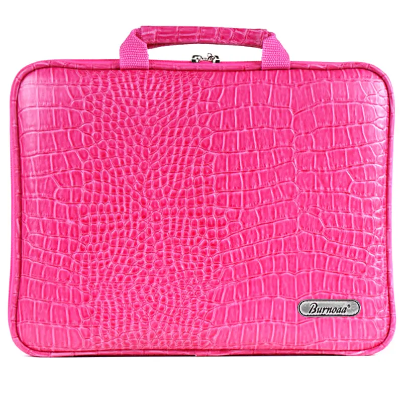 Samsung Galaxy Tab S1–S4 10.5-Inch Crocodile-Texture Sleeve With Memory Foam Protection (Pink) 1