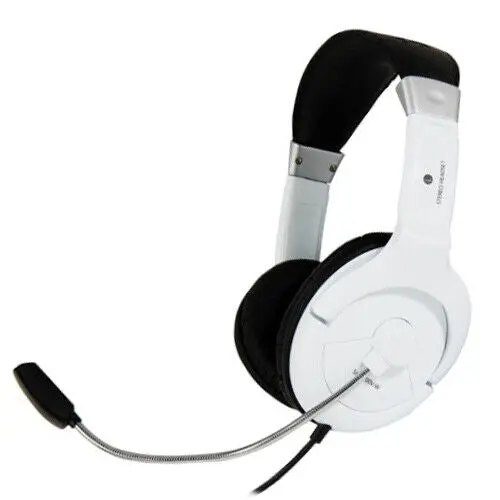 Samsung Shs-100V/W Premium Wired Stereo Headset – Over-Ear Headphones With Adjustable Headband (White) 1