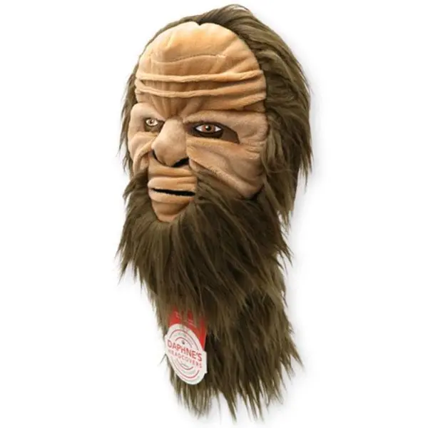 Sasquatch (Bigfoot) Golf Driver Head Cover – Fun Plush Face Design By Daphne'S 1