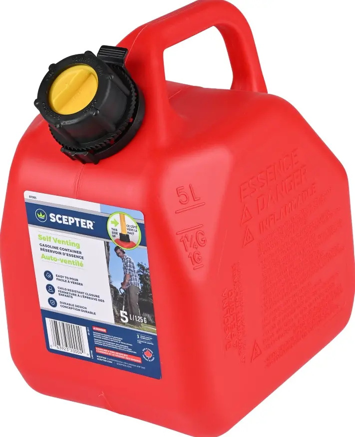 Scepter 5-Litre Self-Venting Gasoline Can 1