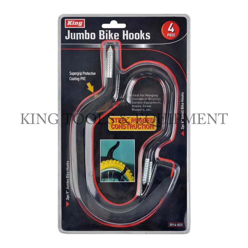 Set Of Four Jumbo Bike Hooks – Model 2514-0 1