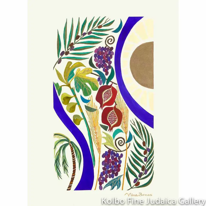 Seven Sacred Species Artwork – Medium Limited Edition Giclée Print 1
