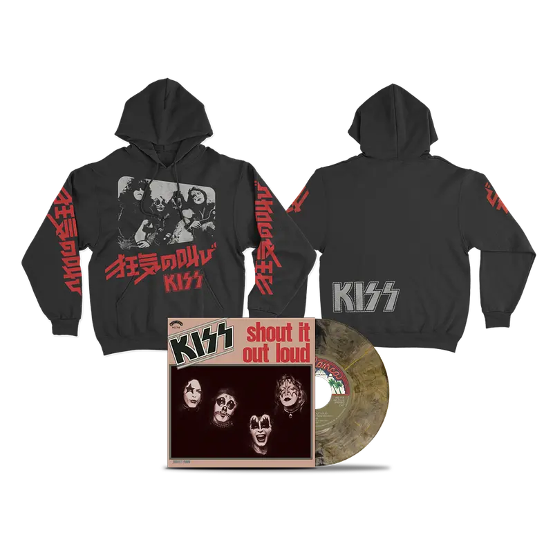 Shout It Out Loud / Sweet Pain Limited 7" Vinyl + Japan Cover Hoodie Bundle 1