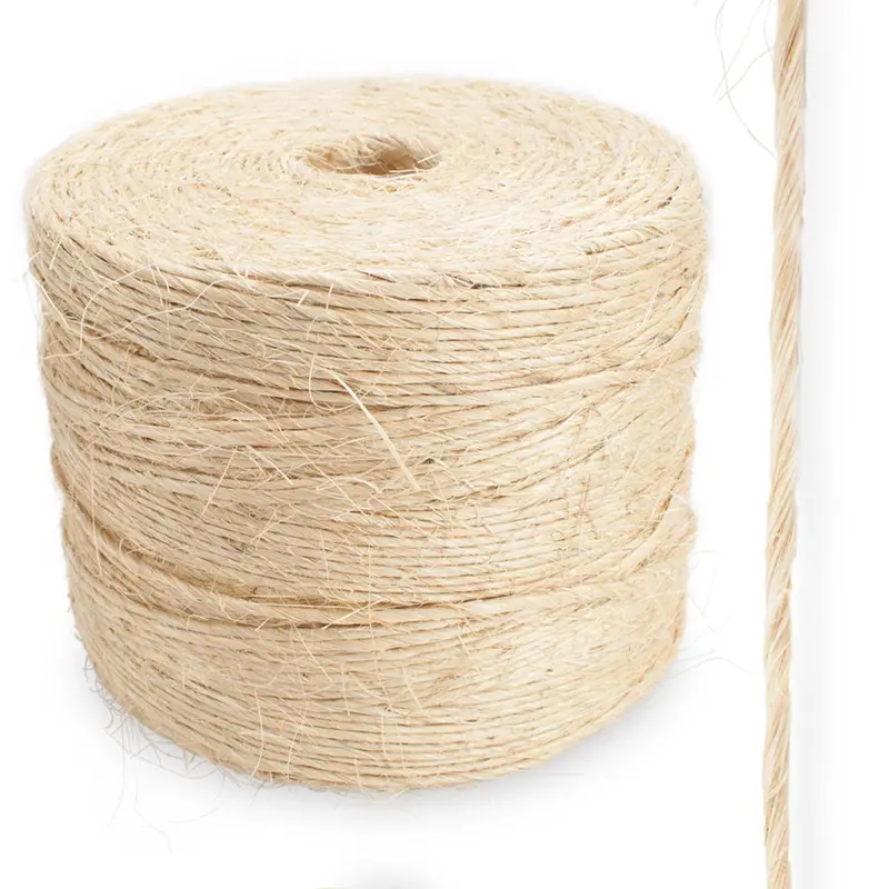 Sisal Twine – 10 Lb Box Of Natural Fiber Binding Cord 1