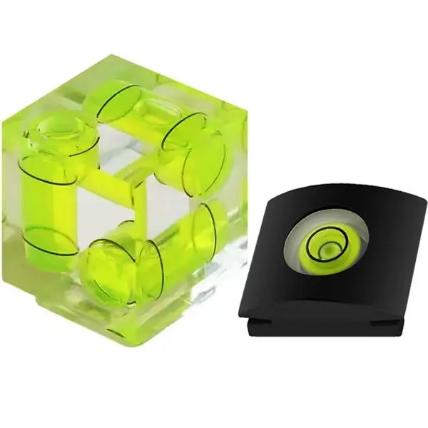 Slim 3-Axis Hot Shoe Spirit Level – Ultra-Thin Multi-Axis Bubble Level Cap 1