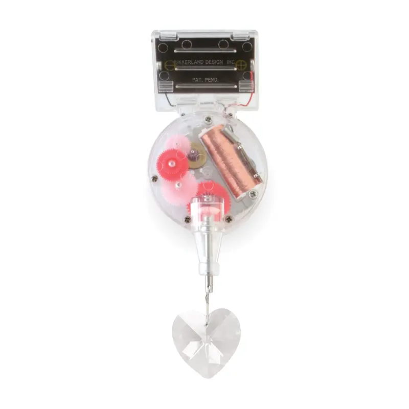 Solar-Powered Heart-Shaped Rainbow Light Projector 1