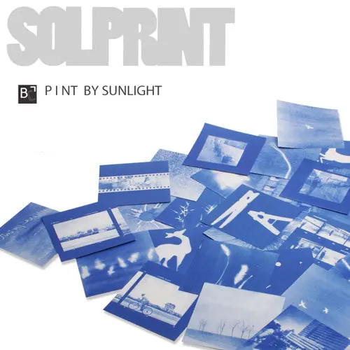 Solprint Sun Art Solar Cyanotype Paper Kit – 4×4 Inch, 20-Piece Light-Sensitive Craft Pack 1