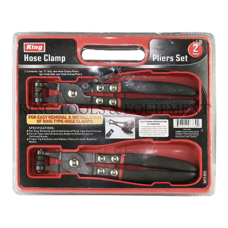 Specialized 2-Piece Hose Clamp Plier Set – Model 0673-0 1