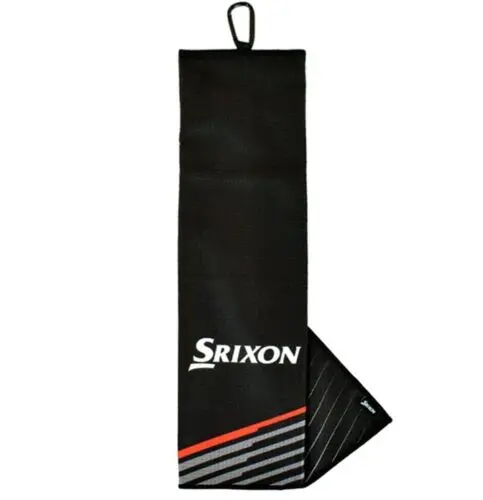 Srixon Tri-Fold Microfiber Golf Bag Towel With Clip 1