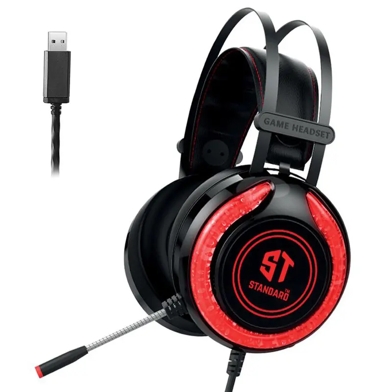 St-Standard Gm-06 Rainbow Rgb Gaming Headset – Stereo With 7.1 Virtual Surround Sound 1