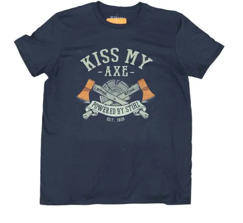 Stihl Kiss My Axe Graphic T-Shirt 1