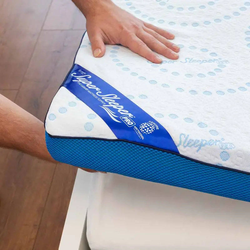 Straight 2 Sleep Cooling Mattress Topper – Includes Two Adjustable Pillows & Complimentary Shipping 1