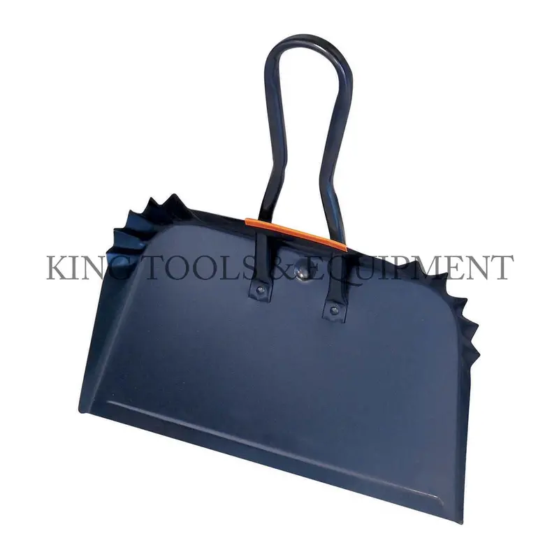 Sturdy Steel Dust Pan With Reinforced Rim And Handle 1