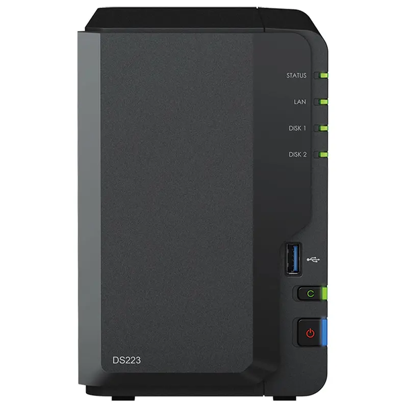 Synology Ds223 Dual-Bay Nas Enclosure For Personal Cloud Storage 1