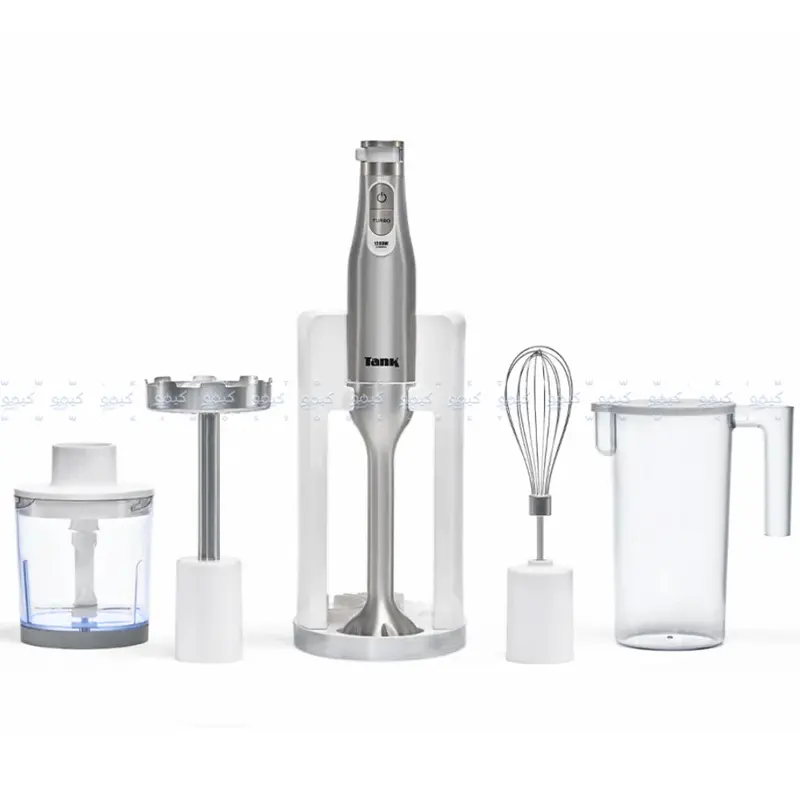 Tank Cm-6004 All-In-One Hand Blender – 1200W Motor, Stainless Steel Shaft, White Housing 1