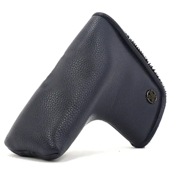 Techskin Navy Blue Blade Putter Headcover – Durable Pu Golf Cover 1