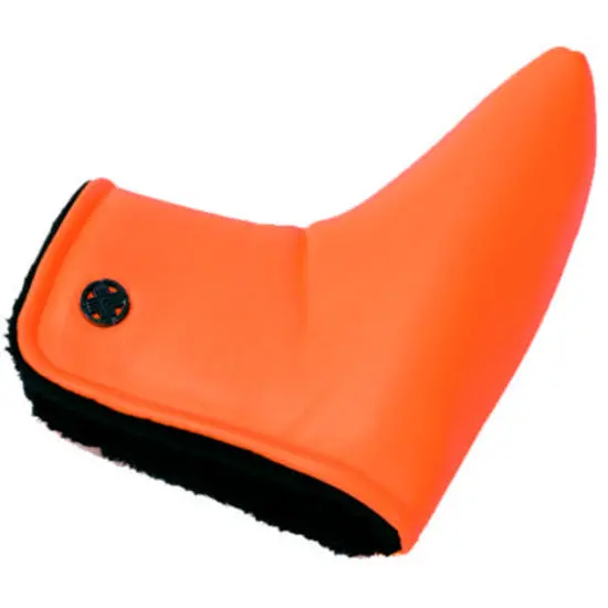 Techskin Neon Orange Pu Blade Putter Head Cover 1
