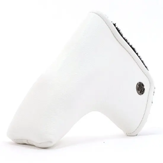 Techskin White Blade Putter Headcover – Clean-Look Pu Golf Club Sleeve 1