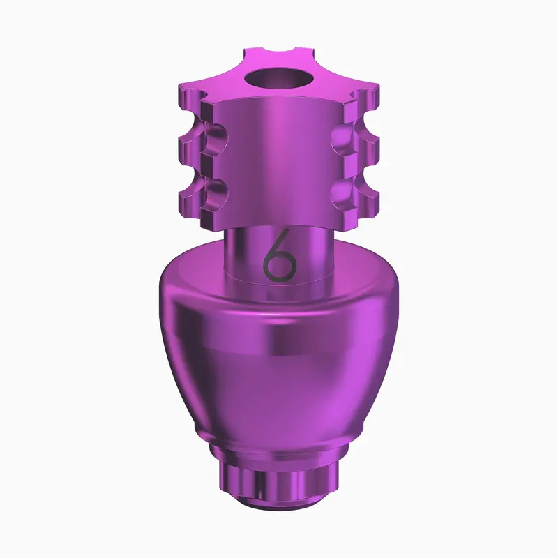 Tilobe® Open-Tray Impression Coping — 5.0 Mm Outer Diameter, 6.0 Mm Fixture 1