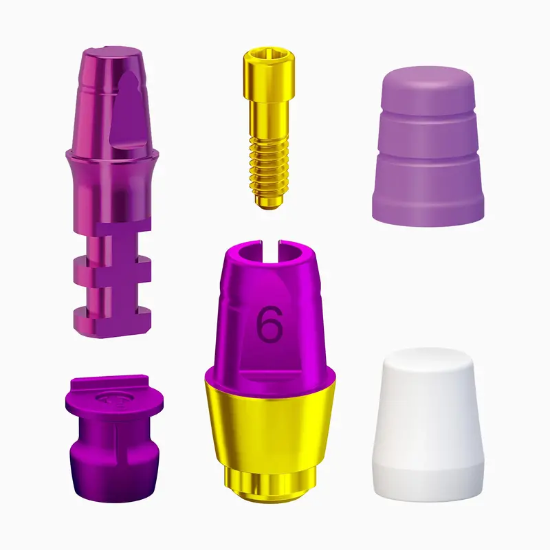 Tilobe Quick Pack – Round Diameter, 4.1/4.5 Mm Options, 6.0 Mm Fixture, 2.5 Mm Cuff 1