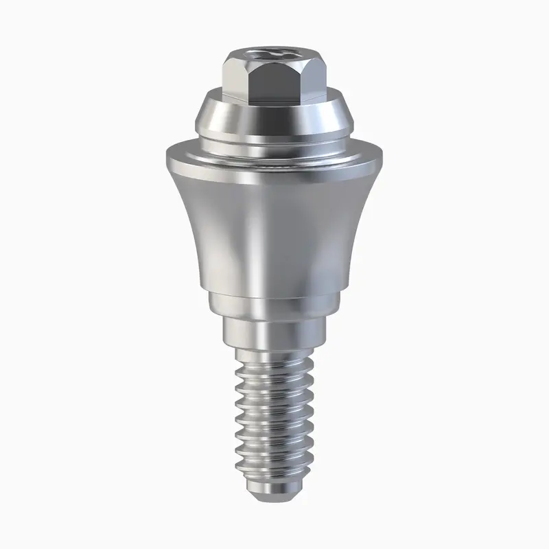 Tilobe® Straight Multi-Unit Abutment, Rp Interface, 3.5/3.8 Mm Diameter, 3.0 Mm Collar 1