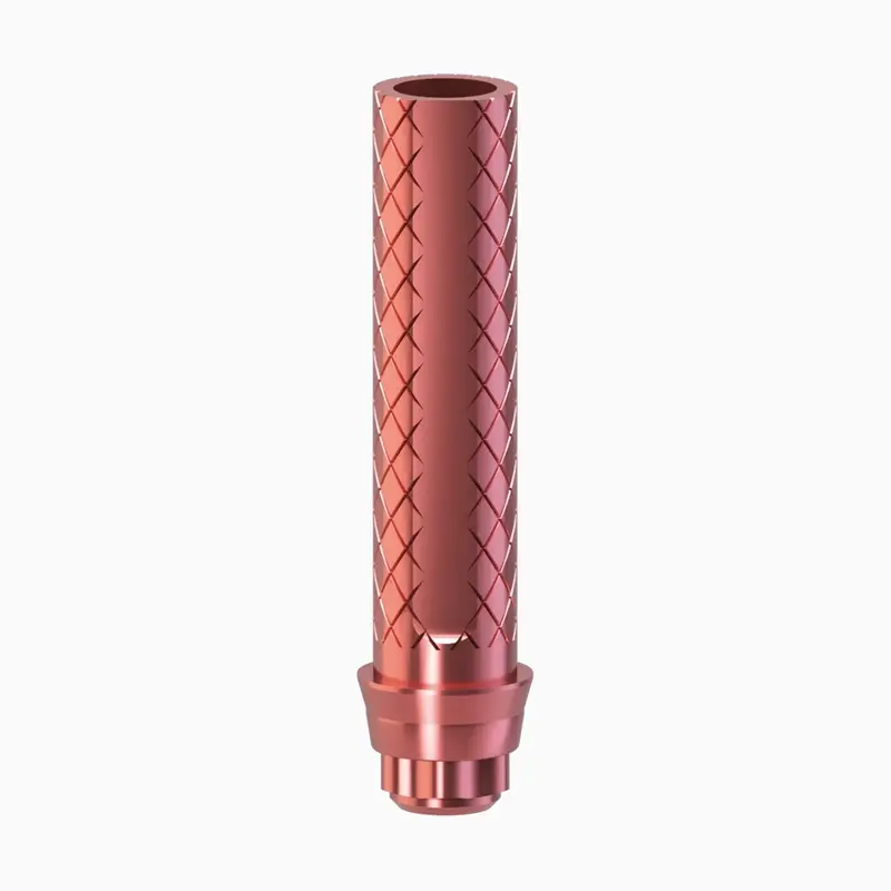 Tilobe Temporary Titanium Abutment – Round Design, 4.5 Mm, Engaging Interface 1