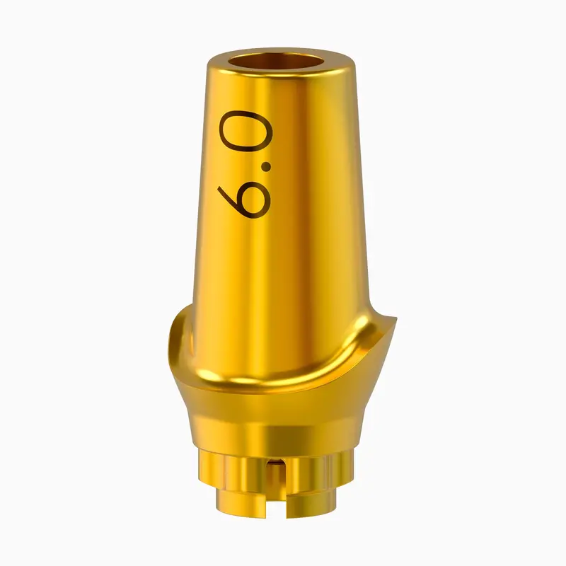 Tilobe-Tite Esthetic Contour Abutment – Ø5.0/6.0 Mm, 6.0 Mm Fixture Height × 1.0 Mm Cuff 1