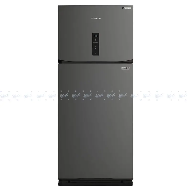 Tornado Rf-480Atv-Dst Inverter No-Frost Fridge – 396L, Two-Door, Dark Stainless Steel 1