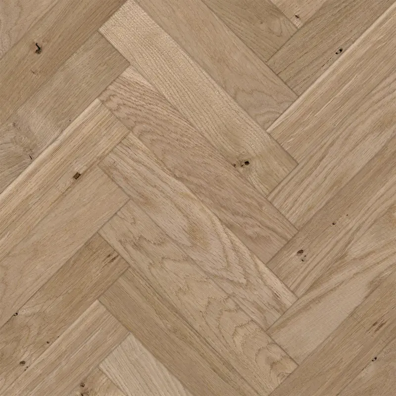 Tumbled Rustic Solid Oak Parquet Flooring 1