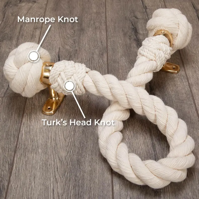 Turk'S Head Knot Decorative Rope Lashing 2