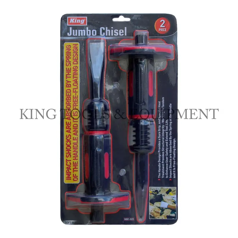 Two-Piece Jumbo Chisel Set – Industrial-Grade – Model 0081-0 1
