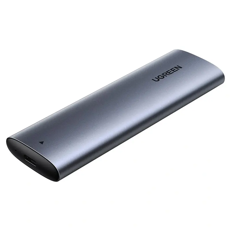 Ugreen 10903 M.2 Sata Ngff To Usb-C Enclosure – Portable Ssd Adapter For 2242/2260/2280 Drives 1