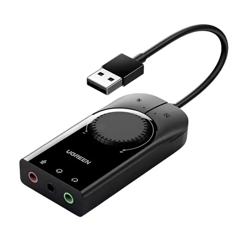 Ugreen Usb External Sound Card (Model 40964) – Plug-And-Play Audio Adapter 1