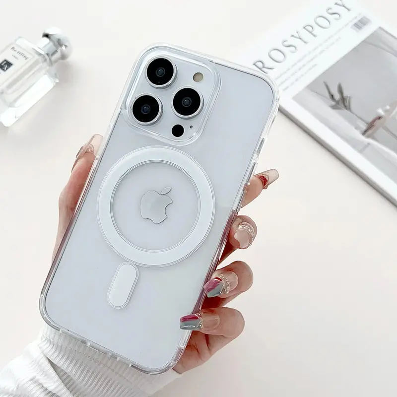 Ultra-Transparent Soft-Tpu Iphone 14 Pro Max Case — Crystal-Clear Protective Cover With Raised Edges 1