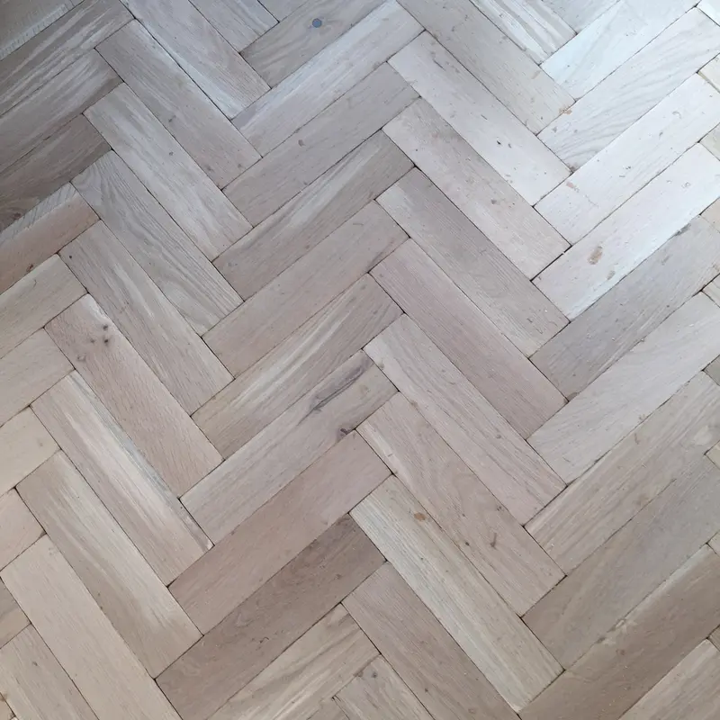Unfinished Rustic Solid Oak Parquet Tiles 1