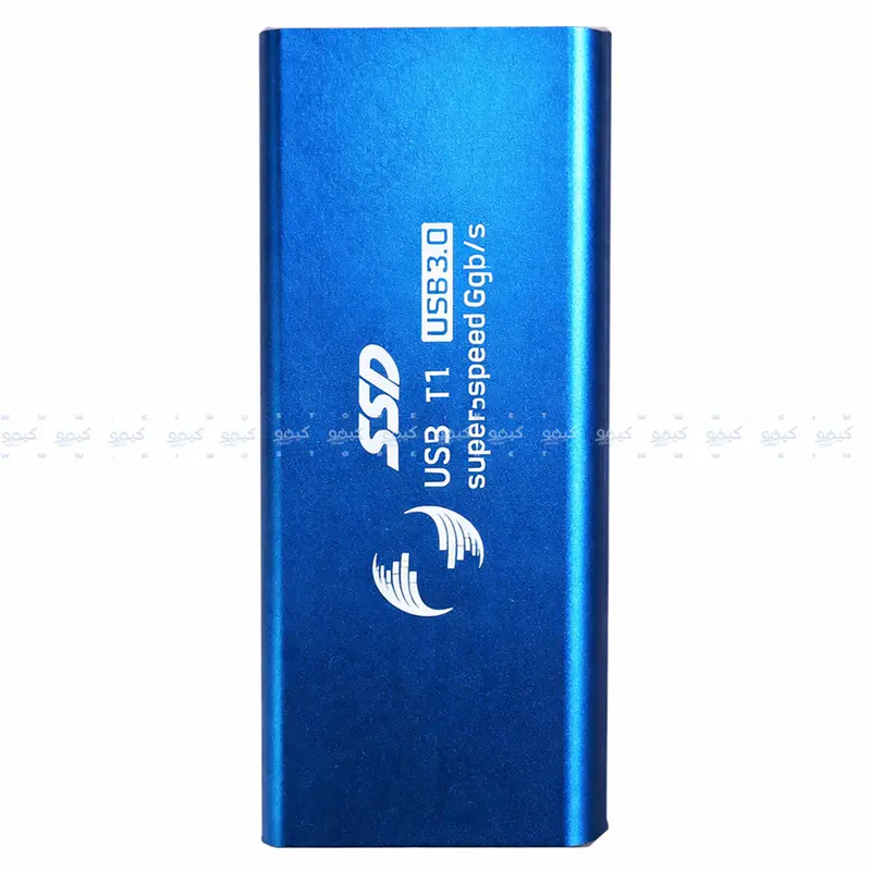 Usb 3.0 M.2 Msata Ssd Enclosure – Blue Aluminum Housing For Mobile Storage Expansion 1