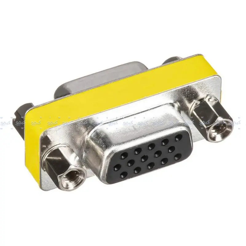 Vga Female-To-Female Coupler Adapter – Gold-Plated Connector 1