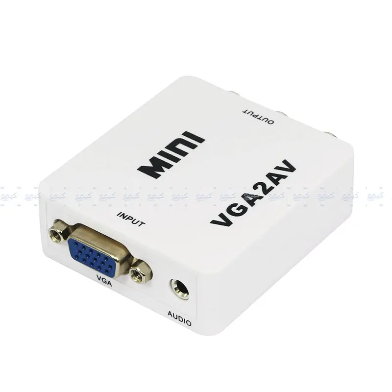 Vga-To-Av Signal Converter Box 1