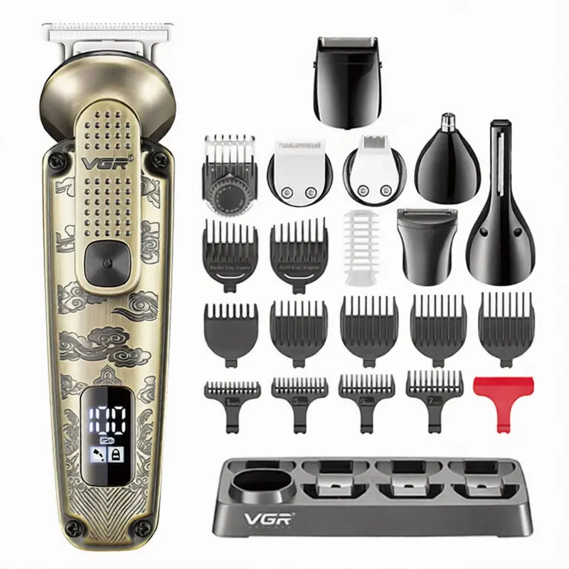 Vgr V-095 6-In-1 All-In-One Grooming Kit – Trimmer, Nose Hair Remover, Ear Cleaner & More 1