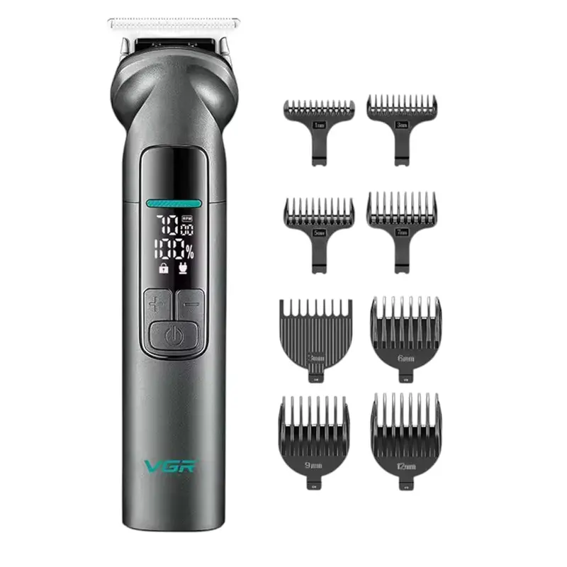 Vgr V-096 14-In-1 Professional Grooming Kit – All-In-One Men’S Trimming & Styling Set 1