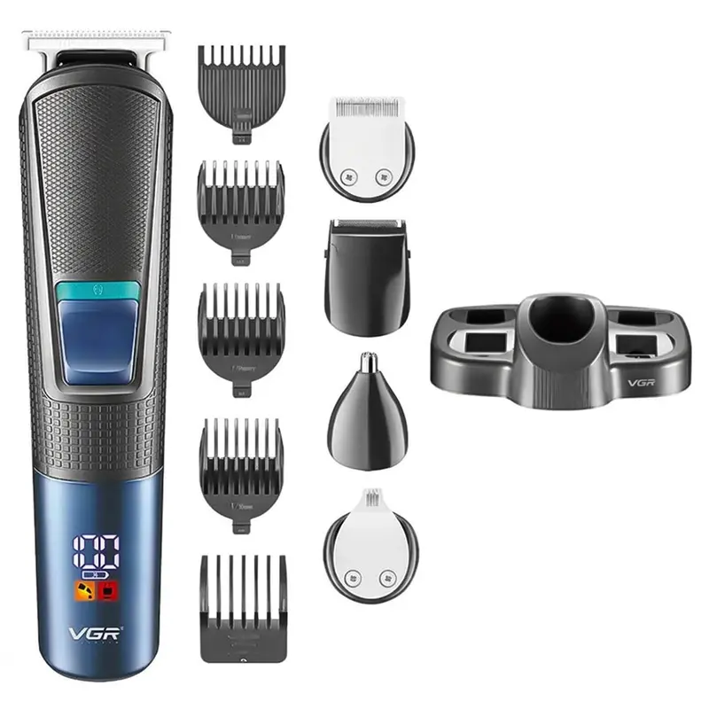 Vgr V-108 10-Piece Professional Grooming Kit For Men 1