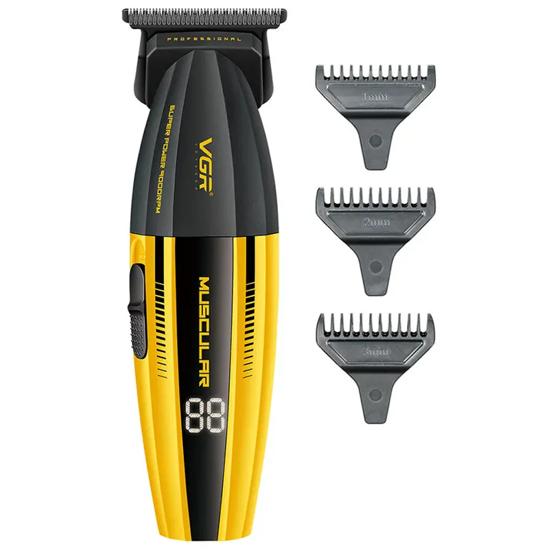 Vgr V-285T Professional Cordless Hair Trimmer – Yellow 1
