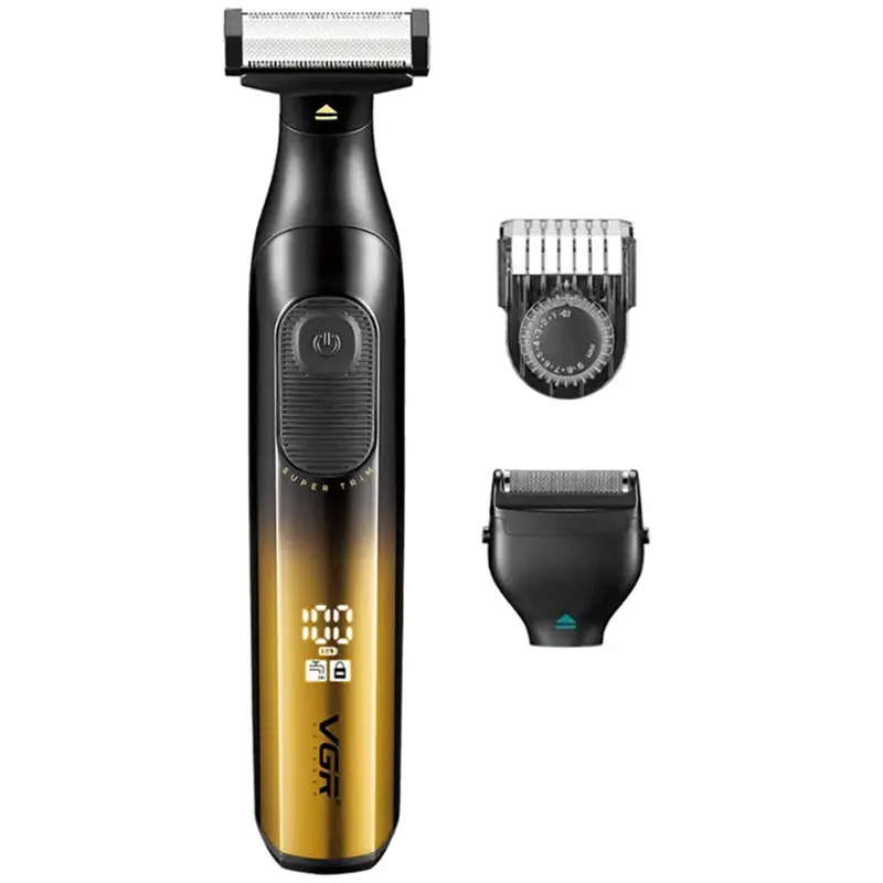 Vgr V-361 Gold-Toned Foil Shaver – Close Electric Razor For Men 1