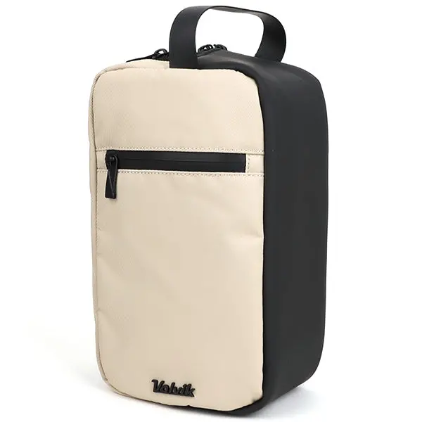 Volvik Beige Premium Golf Travel Pouch For Tour Gear 1