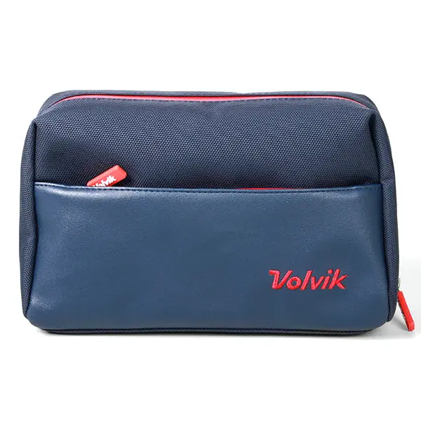 Volvik Navy Compact Golf Accessory Or Ball Travel Pouch 1