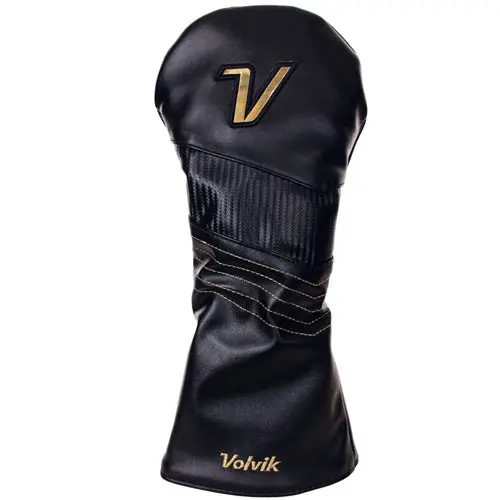 Volvik Original Driver Headcover – Minimalist Black Club Protection 1