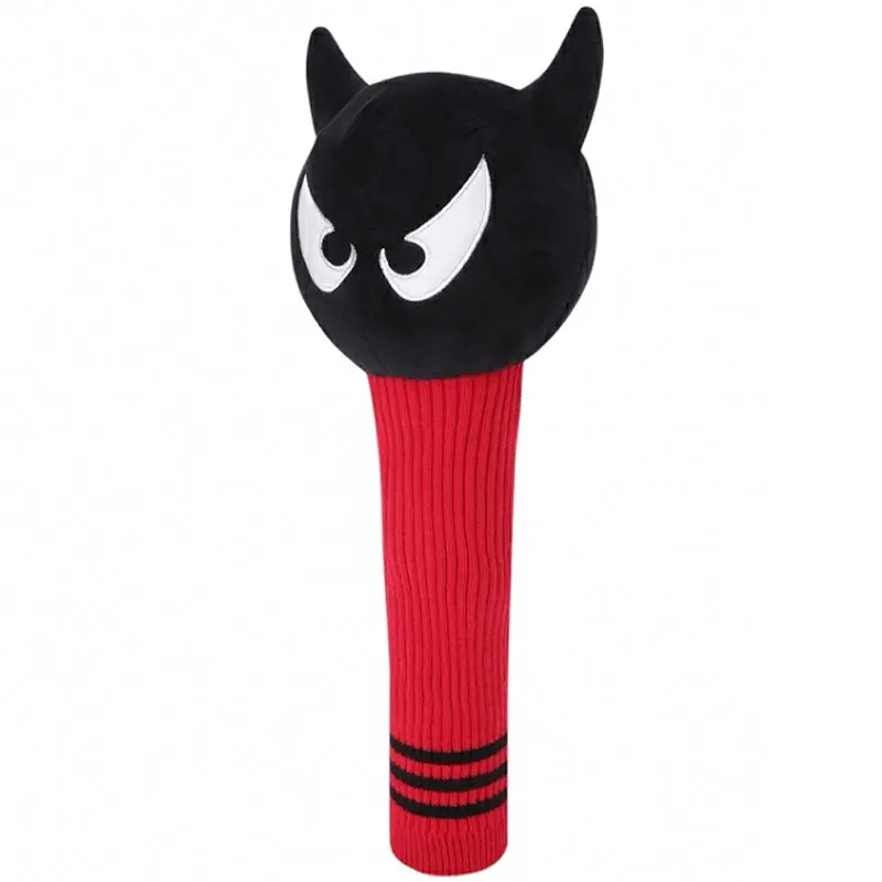 Waac Waacky Black Plush Golf Driver Headcover – Adorable Doll Style 1