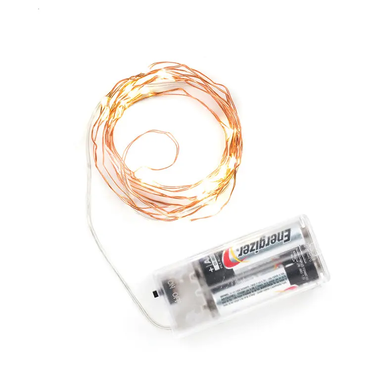 Warm White Copper Wire Fairy String Lights 1